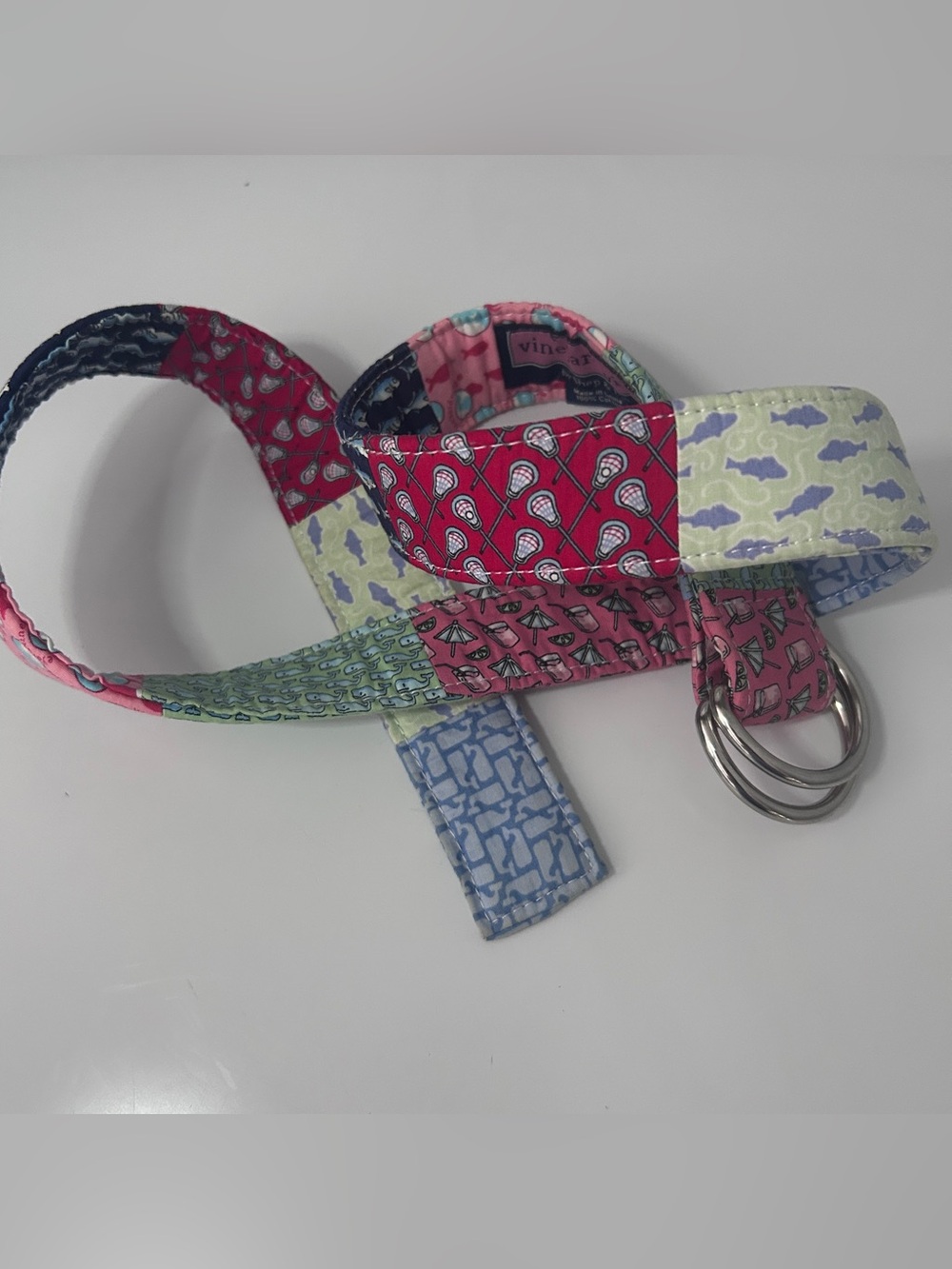Vineyard Vines Men’s Patchwork Fabric Nautical Preppy Unisex